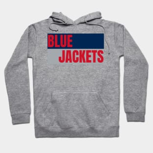 jackets blue team hockey Hoodie